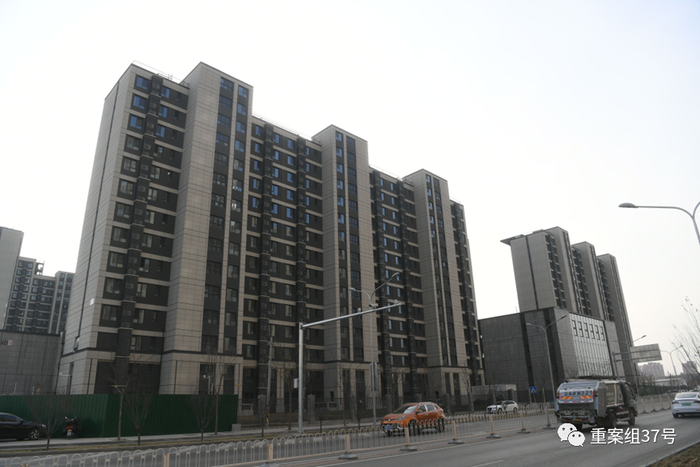 ▲朗悦花园小区。新京报记者王颖 摄