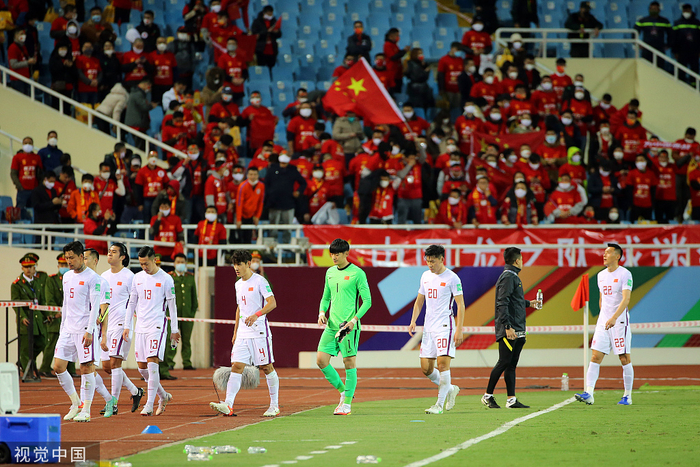 2022年，国足第一次输给了越南。