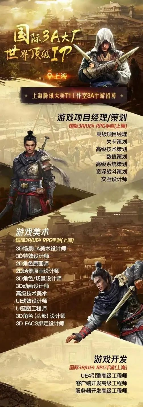 早在去年就流出的腾讯招聘海报