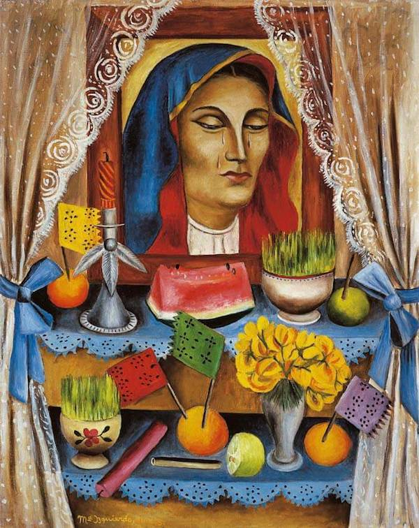 女性形象是伊斯基耶多绘画中最常见的主题之一