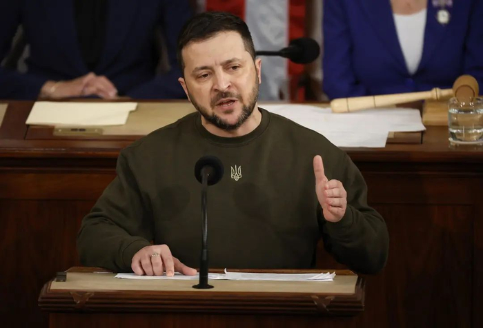 泽连斯基，资料图据视觉中国