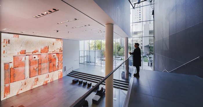 阿纳多尔，《无人监控》项目，展览现场