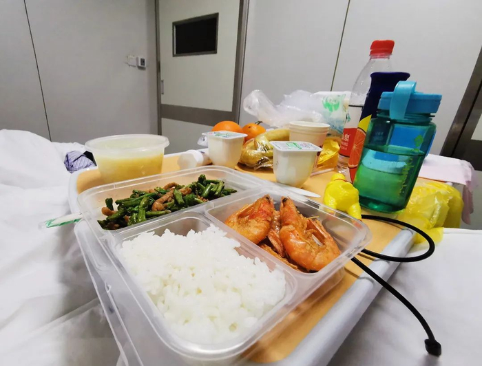 ICU餐食&nbsp; 图/受访者提供
