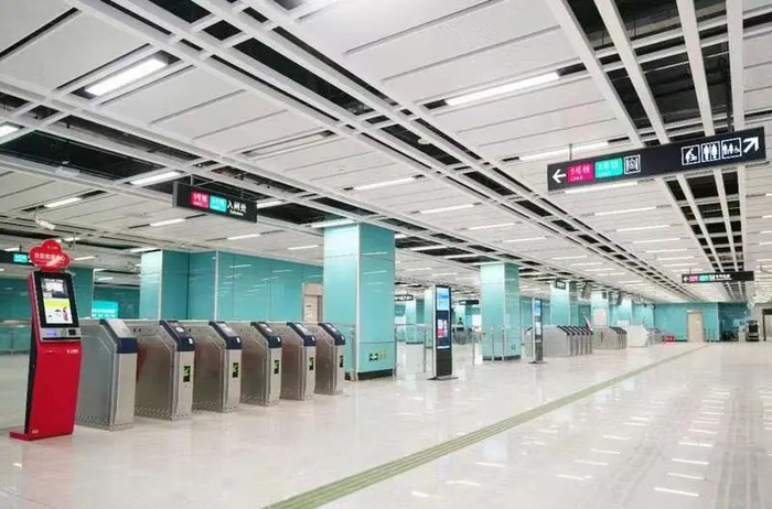 西村站车站容貌焕然一新