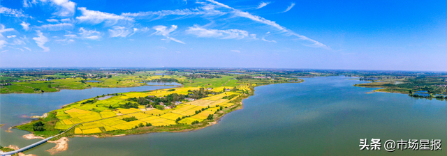 肥东管湾国家湿地公园。（图源：“管湾湿地公园”微信号）安徽庐阳董铺国家湿地公园