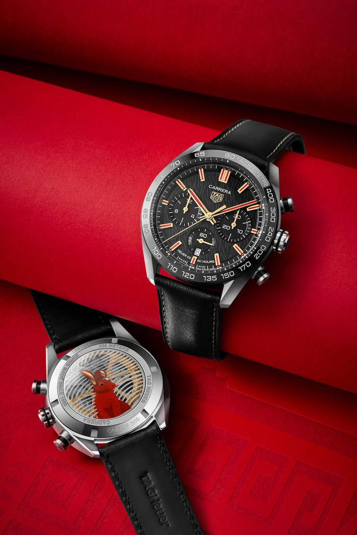 泰格豪雅卡莱拉系列（Carrera）兔年计时码表