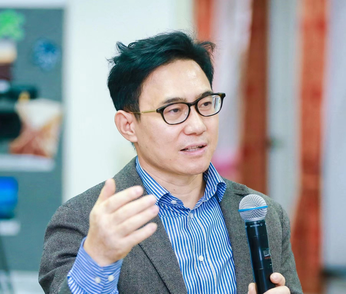 图为公卫专家宁毅。 图片来自海南医学院网站