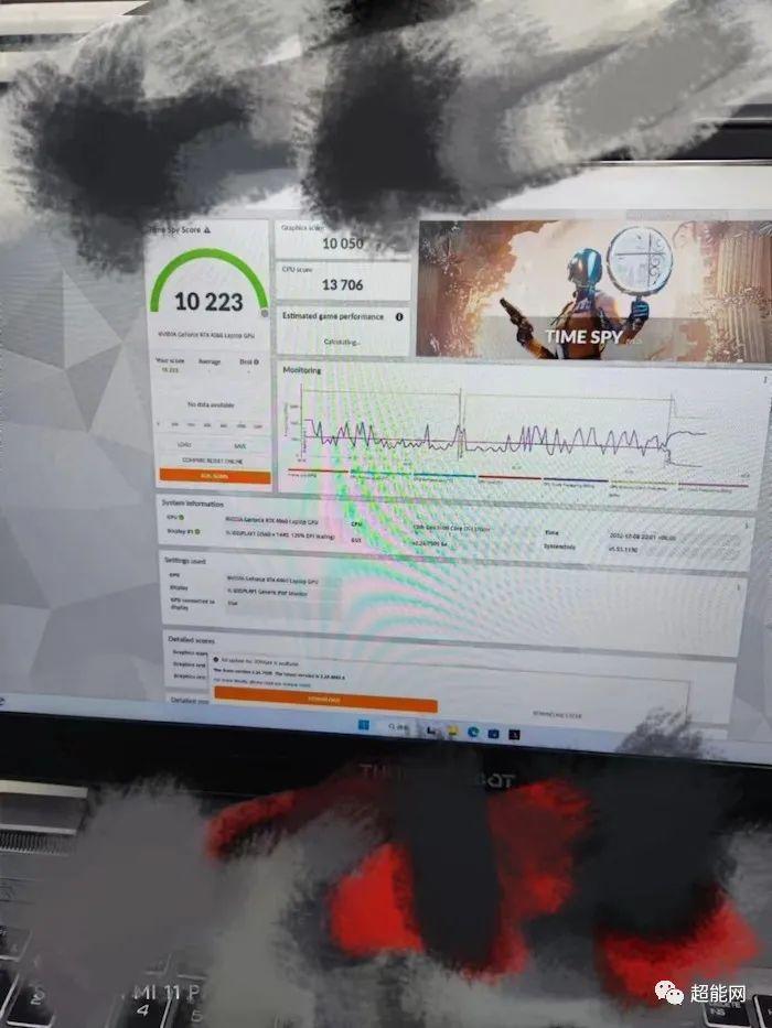  rtx 4060 3dmark timespy 10050