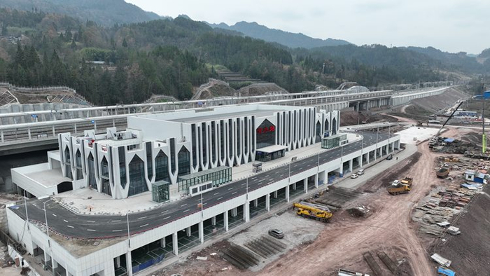 中国铁路成都局集团有限公司客站建设指挥部供图