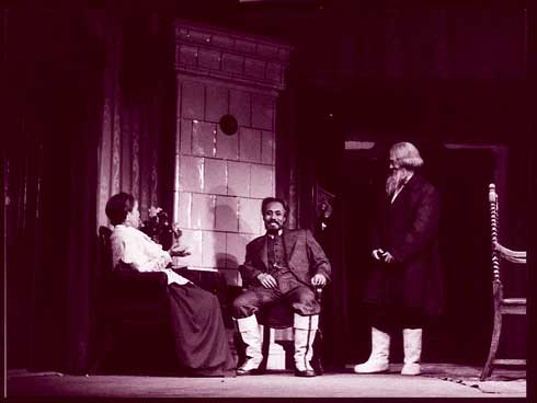 1956年《耶戈尔·布雷乔夫和其他的人们》首演剧照   郑榕饰演耶戈尔·布雷乔夫