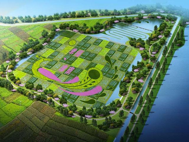 津南区再生水利用及水生态综合修复工程效果图。中建六局水利水电公司供图