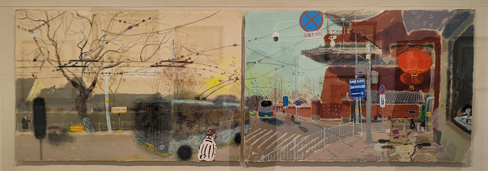 王玉平《鼓楼东大街、馄饨侯》