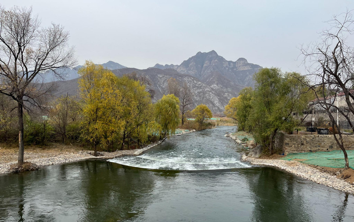 妙峰山镇爱河湾。门头沟区委宣传部供图