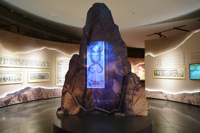 “五星出东方——和田历史文物展”现场