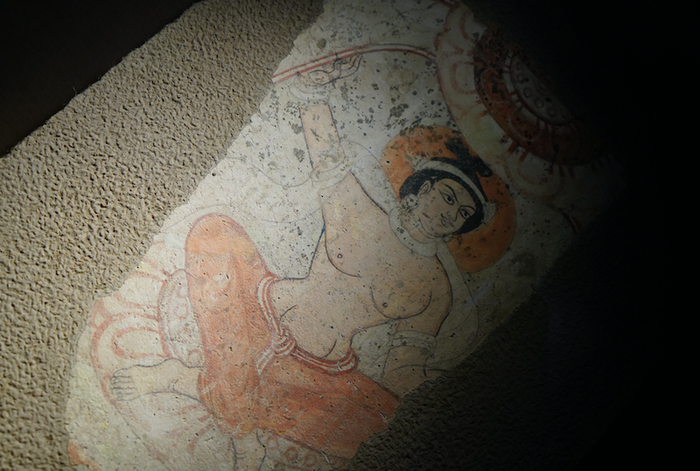 唐代 舞伎图壁画