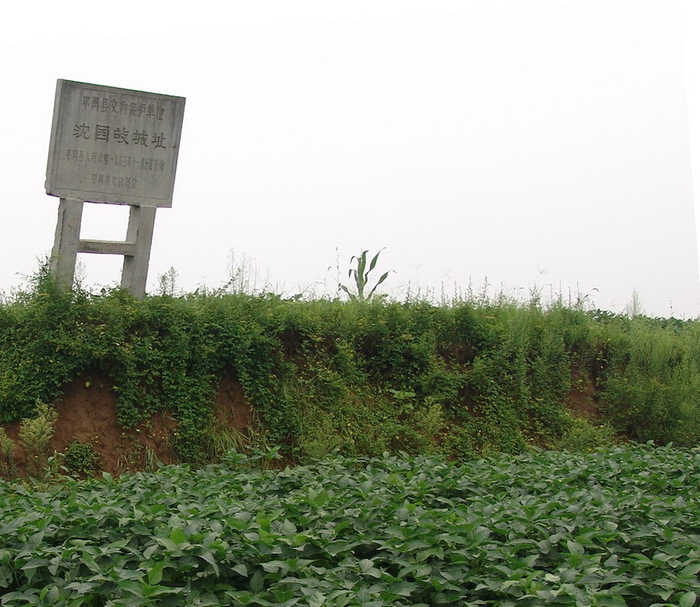 图32平輿古城村附近的沈国遗址