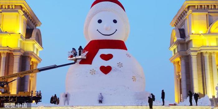 哈尔滨大雪人在哪 (哈尔滨大雪人图片)