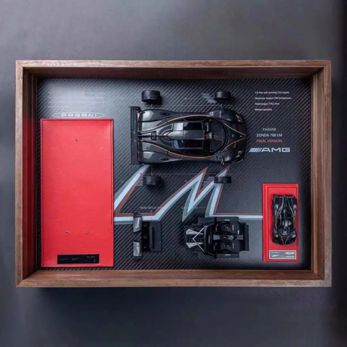 △背板根据车模的风格做出一种“飒”感