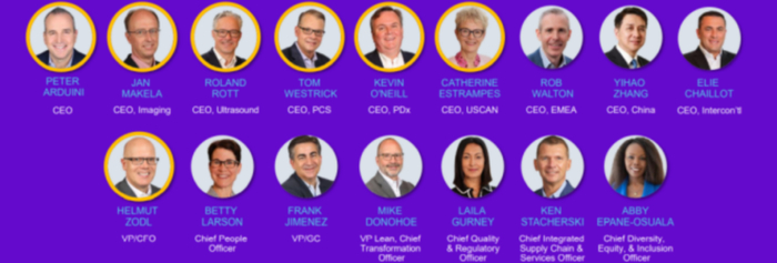 （GE医疗高管团队）