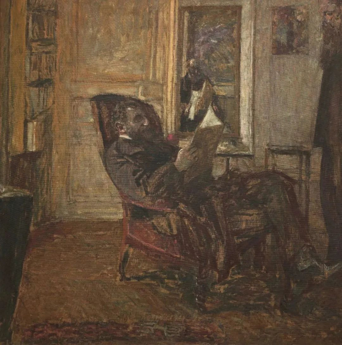 钟涵，临摹维亚尔“医生”像，178x178cm 布面油画，1984年