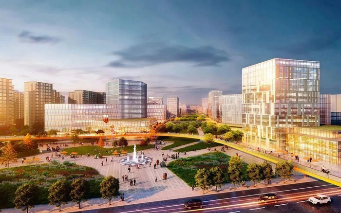 新国展三期设计效果图。