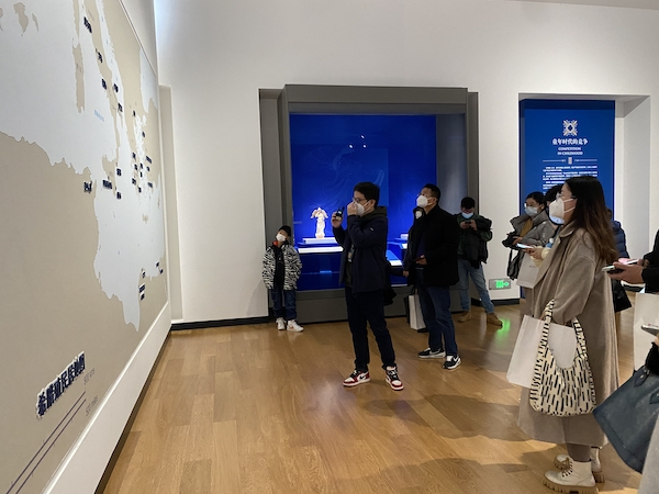 “古希腊人：运动员、战士与英雄”媒体导览现场