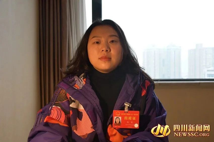 四川省人大代表、南充市顺庆区双桥镇龙岭村村委会副主任陈蓉