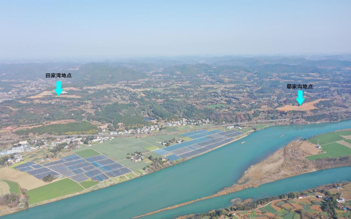 桃花河遗址位于四川省遂宁市射洪市香山镇，包含鄢家沟和田家湾两个地点。图片来源：四川省文物局