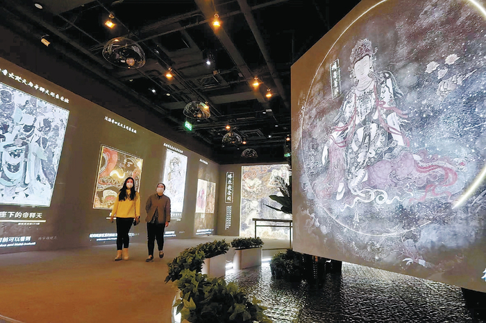 法海寺壁画艺术馆展厅