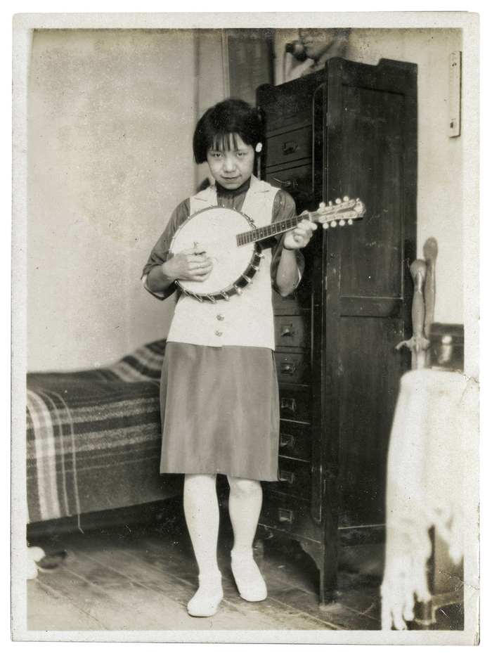 盛守白女士（美专学生，粱中铭夫人）