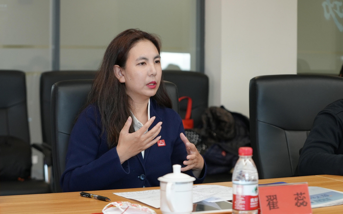 瑞士瓦莱州旅游局中国区代表翟蕊。图/新京报贝壳财经记者 祁明远 摄