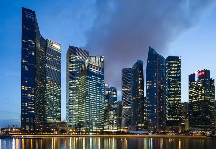 △新加坡滨海湾金融中心