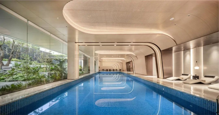 △泳池、健身房、会所，如今是高端社区标配