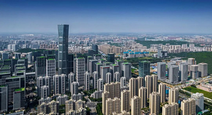 ▲汉峪金谷实景图