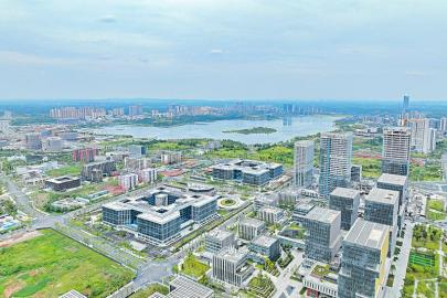 位于兴隆湖畔的天府兴隆湖实验室。苏杨 摄