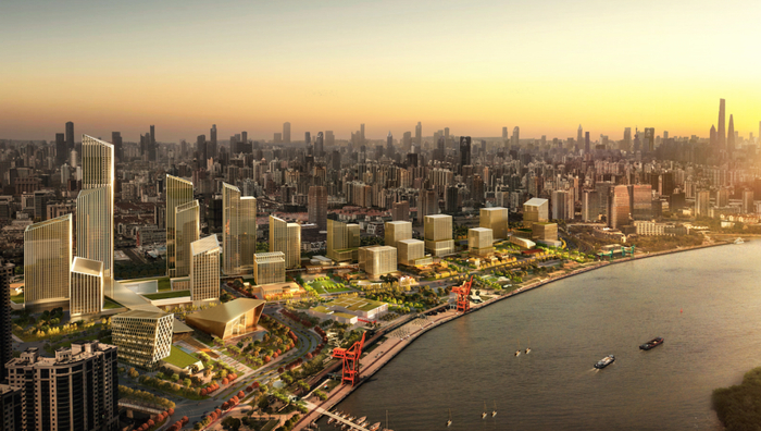 △上海西岸金融城（在建中）  效果图