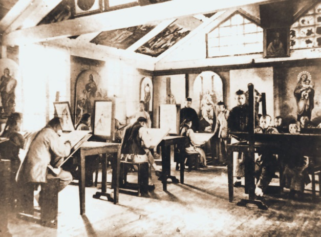 清末土山湾画馆内景