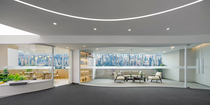 武汉企业天地1号样板层  实景