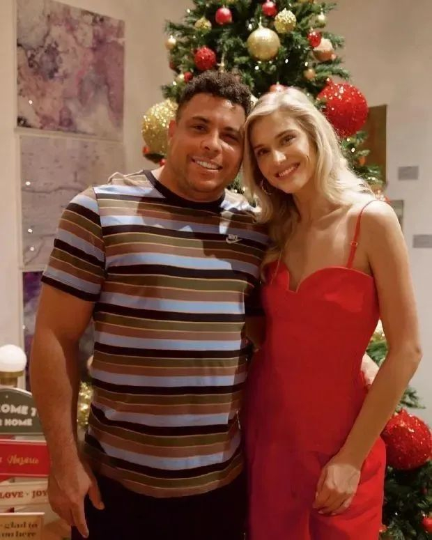 罗纳尔多曾多次与塞丽娜共同出镜