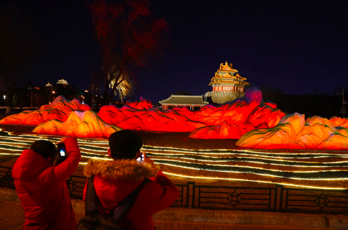 故宫角楼景观祥瑞丹青