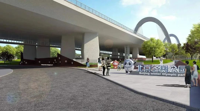 ▲北京冬季奥林匹克公园