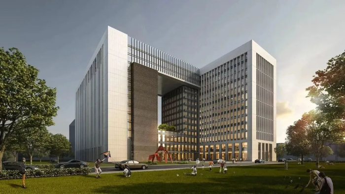 ▲政务服务中心和档案馆