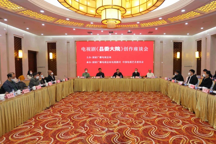《县委大院》创作座谈会现场