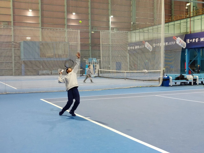 2022年12月31日，王发正在进行队内比赛。新京报记者 汪畅 摄