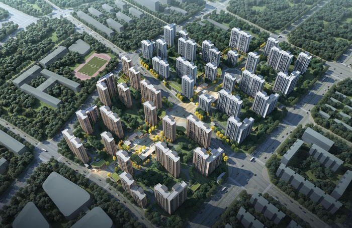 大兴海子角辛店棚改安置房效果图