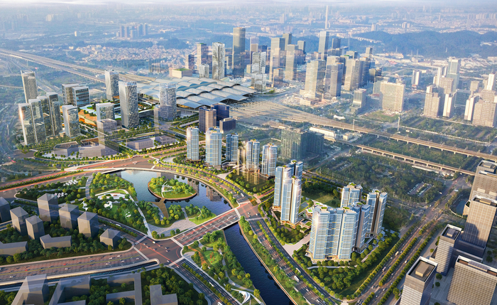 连接香港ICC,广州环球贸易广场计划于2026年落成运营|广州市|广东省|香港特别行政区|广深港高铁|广州南站_新浪新闻