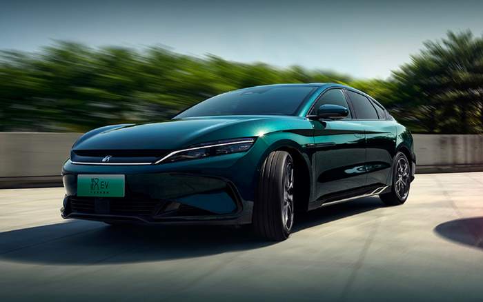 比亚迪汉EV 图/企业官网