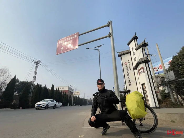 ▲1月11日，游群超平安抵达河南老家白墙村