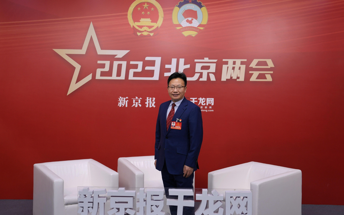 北京市人大代表、北京市第一零一中学党委书记、常务副校长、数学特级教师熊永昌。 新京报记者陶冉 摄