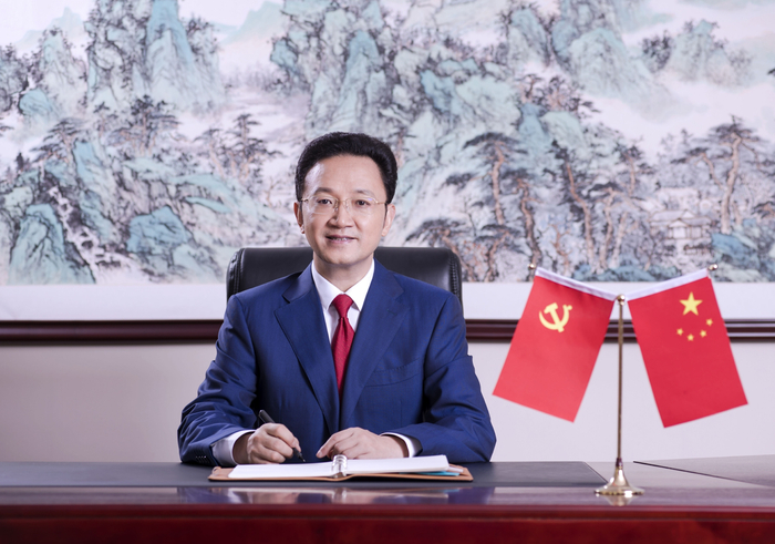 北京市政协委员、工商银行北京分行行长黄力。受访者供图